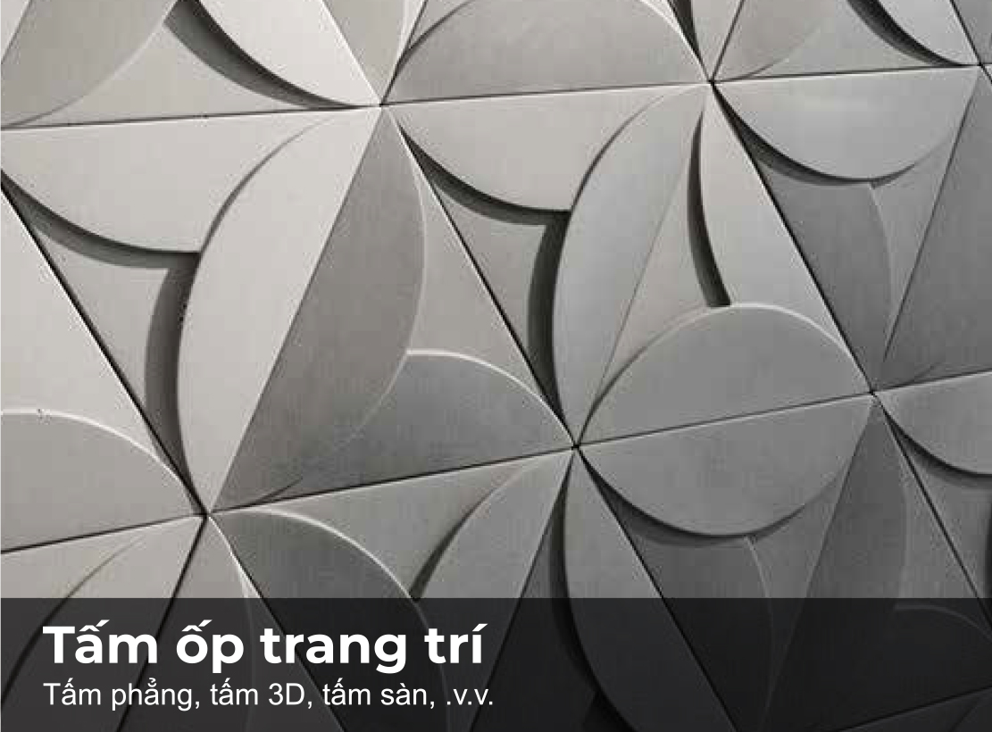 nội thất xi măng