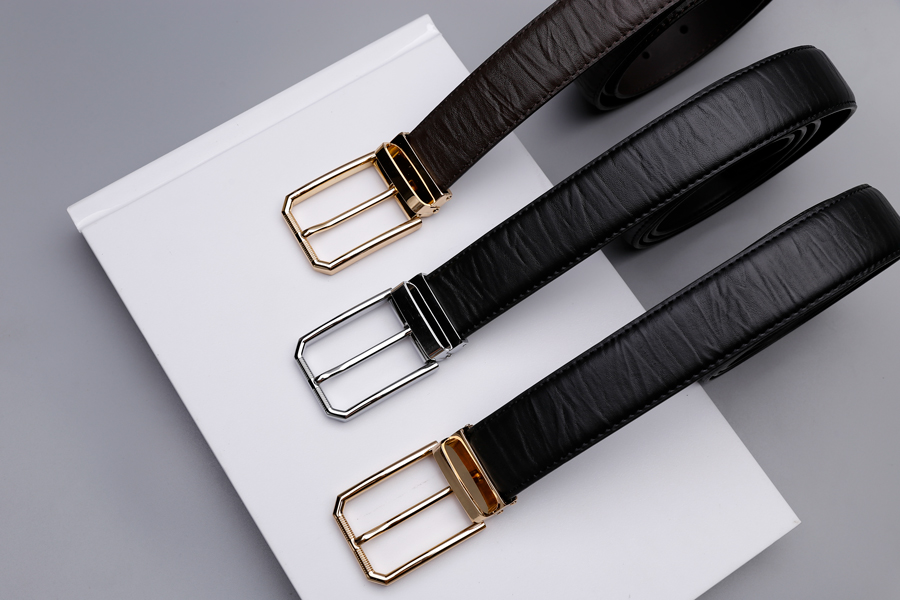 Thắt Lưng Nam Da Bò 4U T180T - Đen