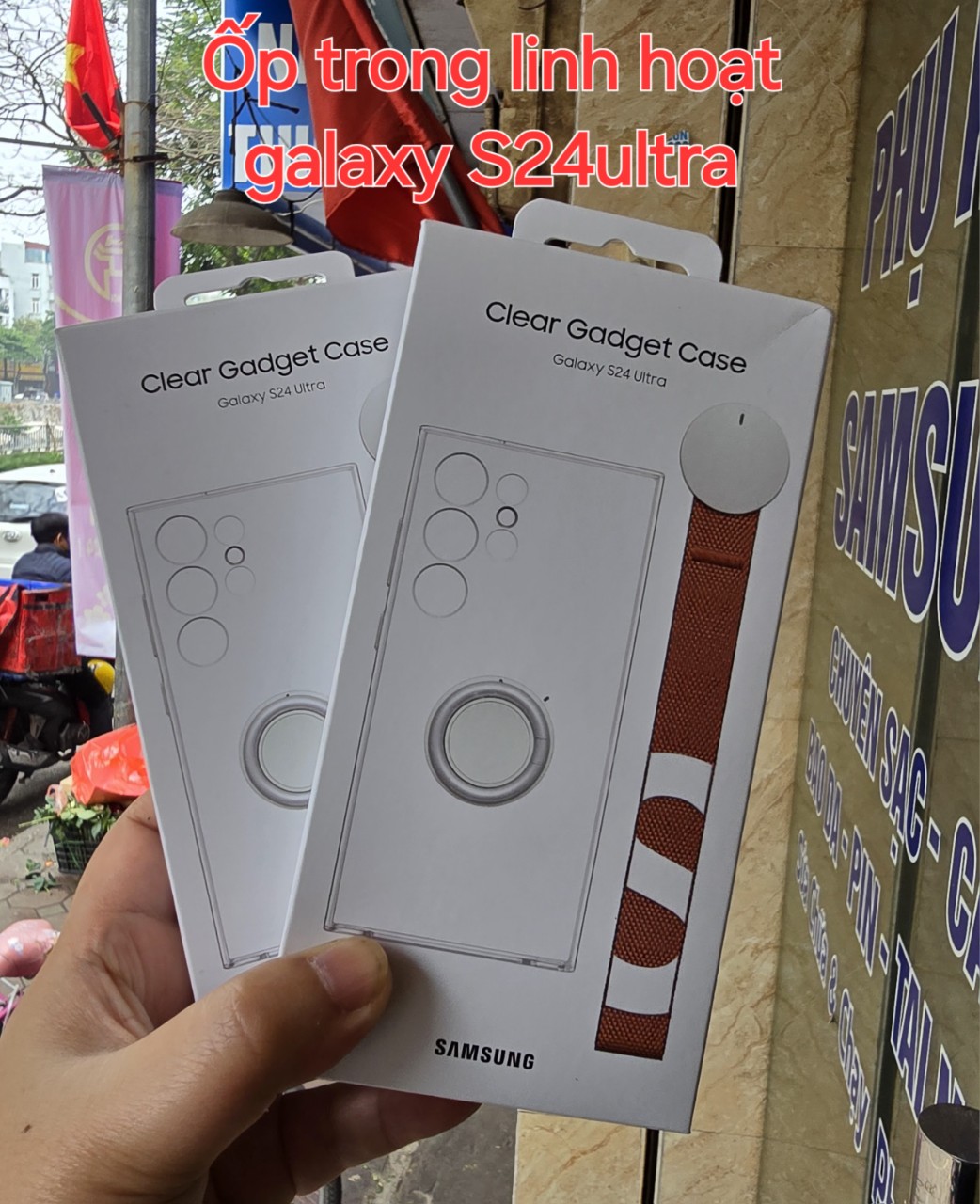 Ốp lưng Trong Linh hoạt cho Samssung S24 Ultra - Hàng Chính Hãng