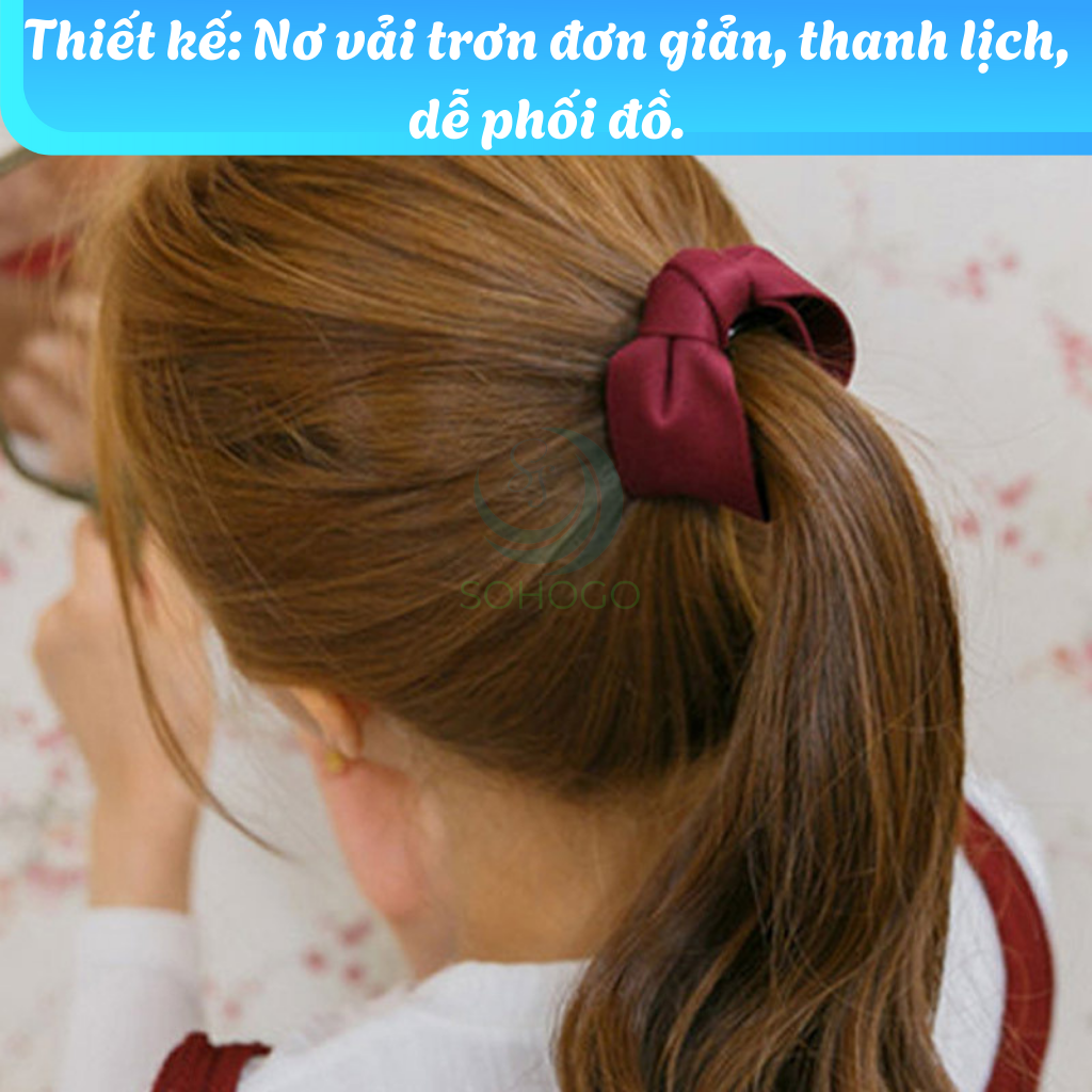 Bộ 2 kẹp tóc càng cua mẫu nơ phong cách Hàn Quốc, mẫu mới, giao màu ngẫu nhiên+ Tặng kèm hình dán ngộ nghĩnh