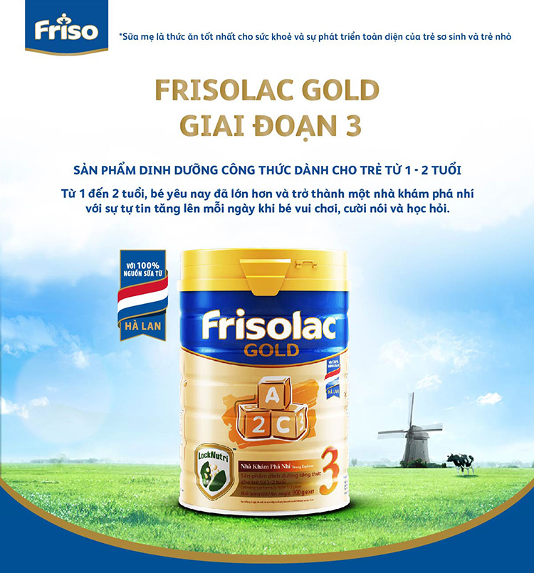 Sữa Bột Friso Gold 3 400g