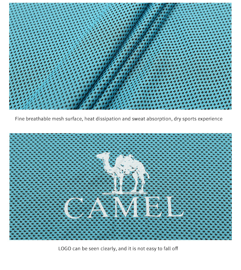 Khăn thấm mồ hôi nhanh khô thể thao CAMEL khăn tập gym nam thấm hút mồ hôi cảm lạnh yoga cầu lông khăn lau mồ hôi cảm ứng băng