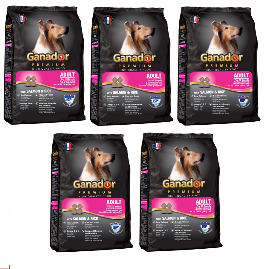 Thức ăn cho chó Ganador adult , Ganador Puppy , Cừu , Trứng Sữa , Cá Hồi , Sữa DHA , FIB's Đủ Loại