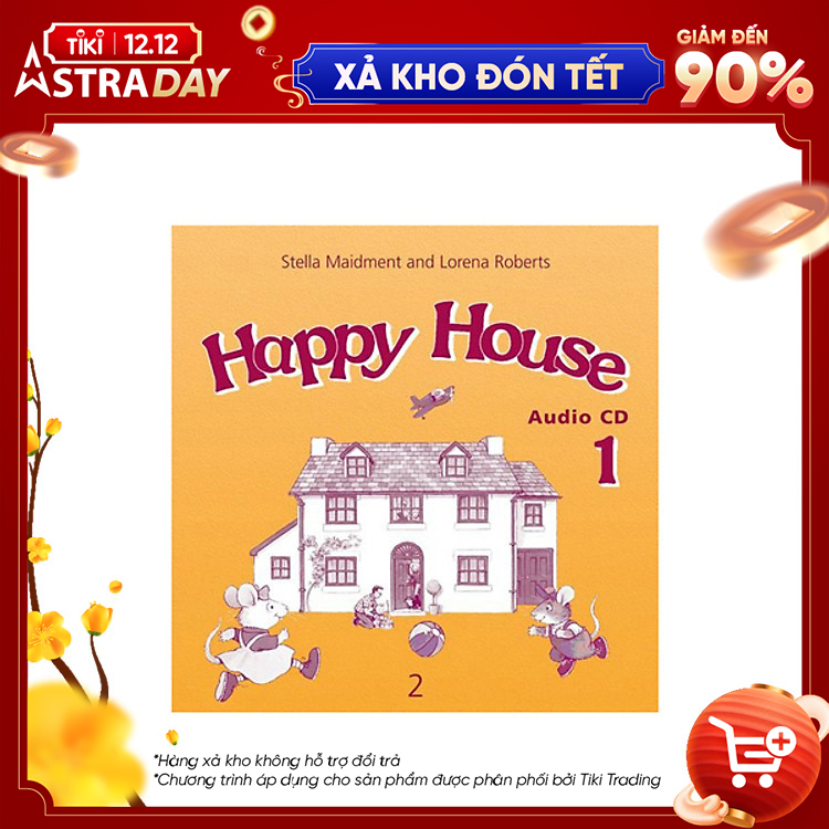 Hàng thanh lý miễn đổi trả Happy House 1 Audio CD British English
