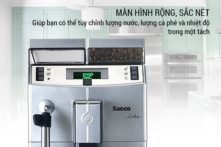 Máy Pha Cà Phê Tự Động Saeco Lirika Plus - Hàng chính hãng