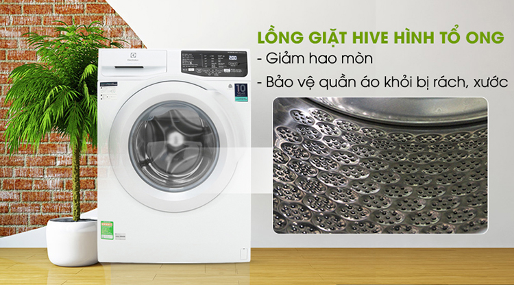 Máy Giặt Cửa Trước Inverter Electrolux EWF8025CQWA (8kg) - Hàng Chính Hãng Máy Giặt Cửa Trước Inverter Electrolux EWF8025CQWA (8kg) - Hàng Chính Hãng