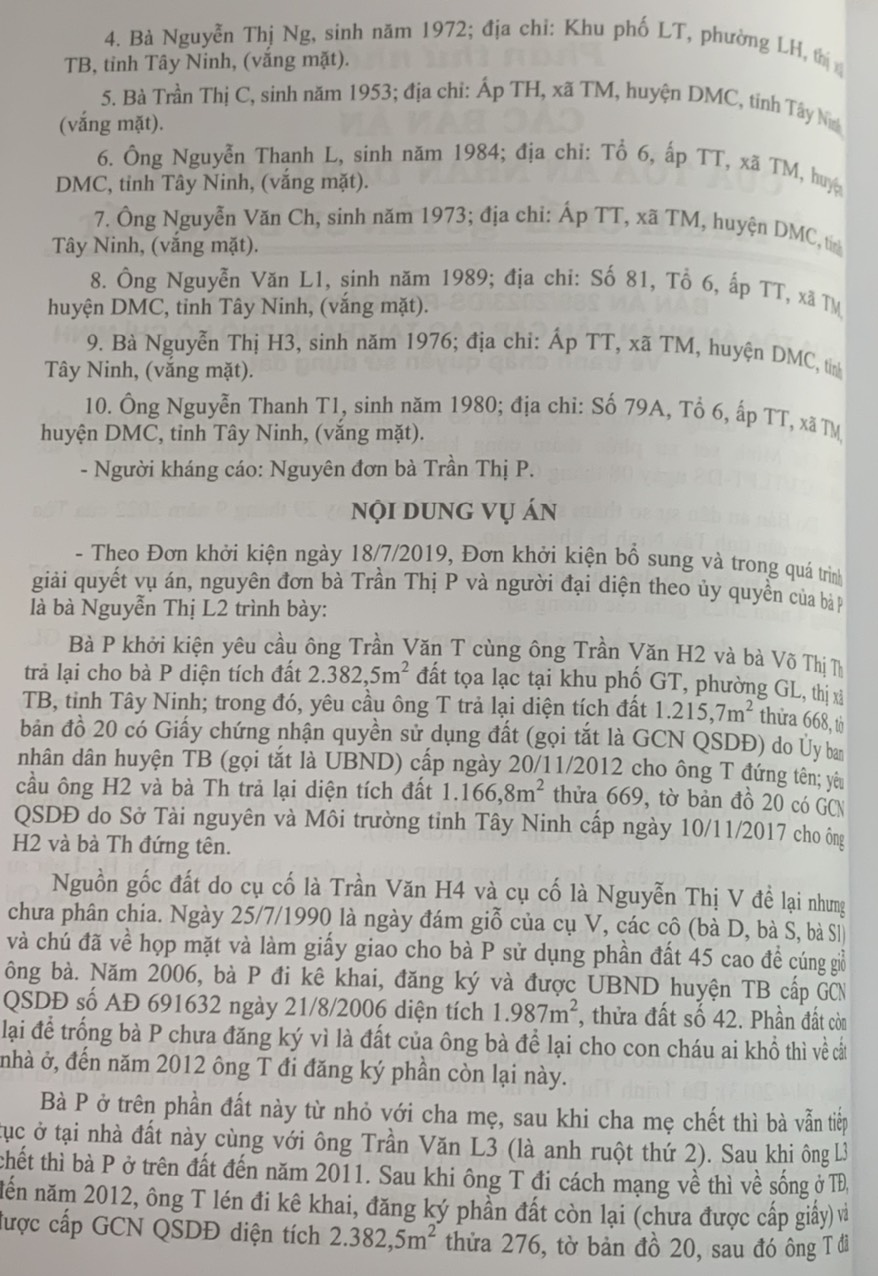 Tuyển tập các bản án của Tòa án nhân dân cấp cao về quyền sử dụng đất và tài sản gắn liền với đất
