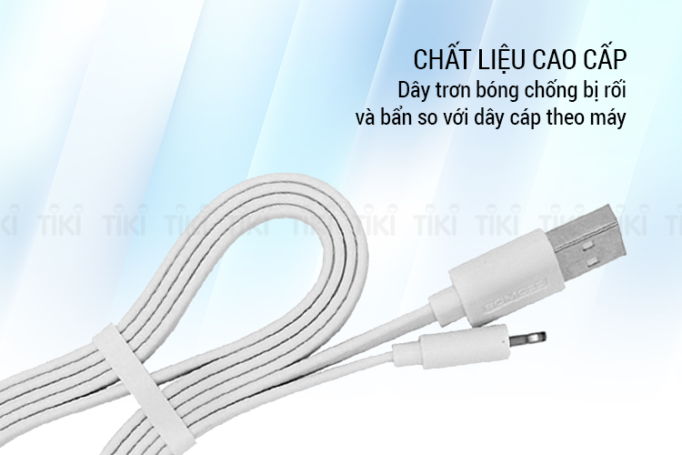 Cáp Lightning Romoss 1m