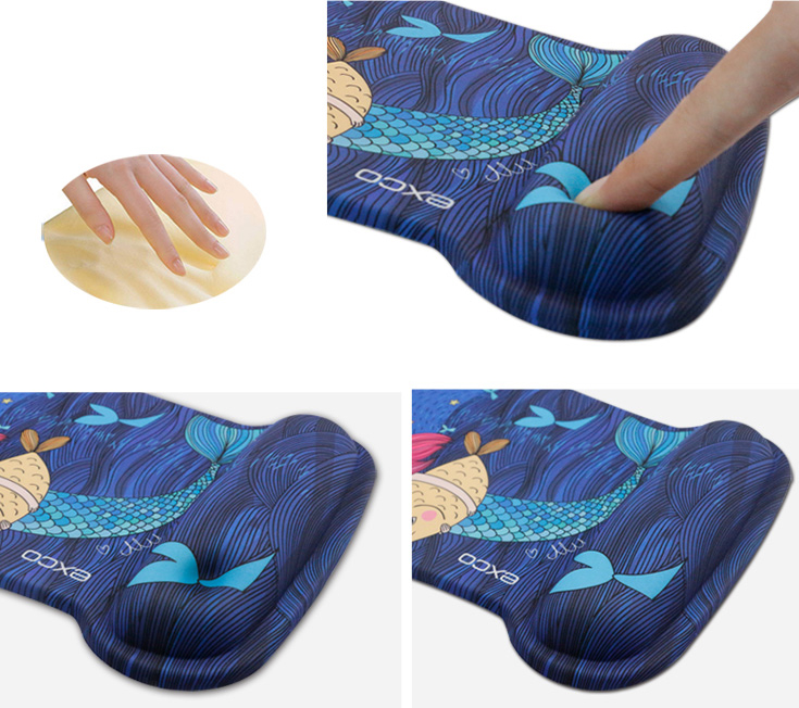 Miếng Lót Chuột Hoạt Hình Dễ Thương EXCO mermaid memory MSP011