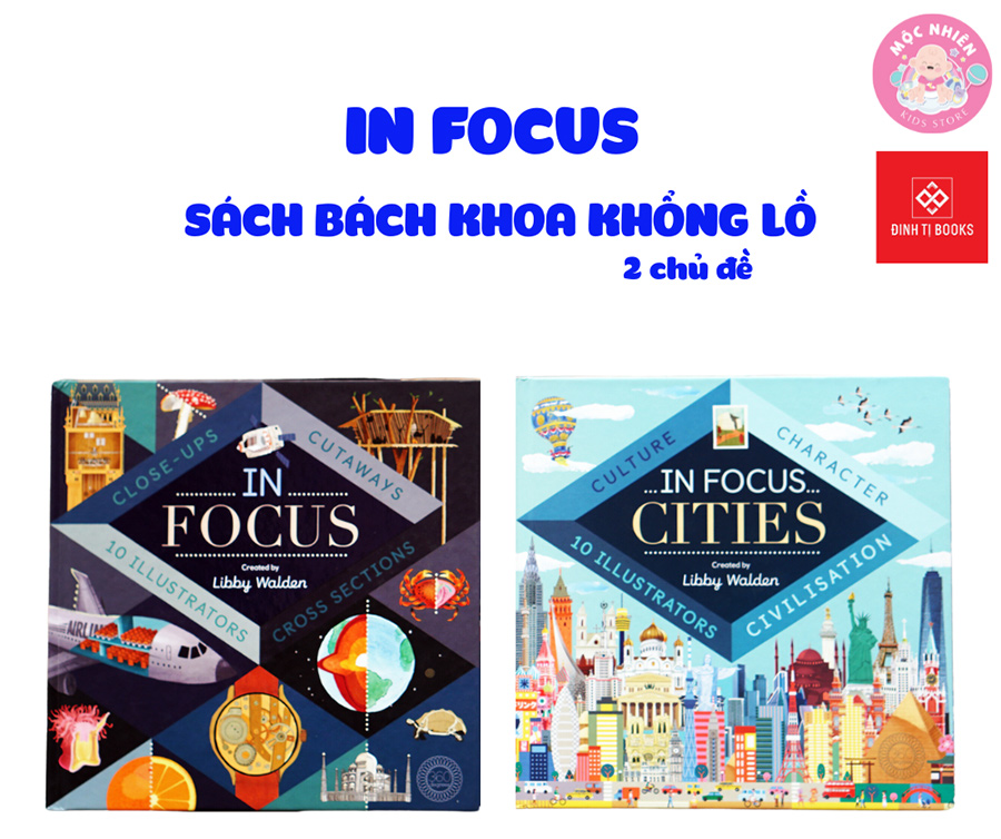 Sách Khám Phá In Focus - Cuốn Sách Khổng Lồ (Dành cho bé từ 6 tuổi) - Đinh Tị Books