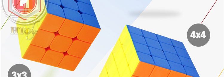 Đồ Chơi Trí Tuệ HT SYS RUBIK CUBE 2x2x2, 3x3x3, 4x4x4 - Khối Lập Phương Xoay Lắp Ghép Cho Bé - Bản Cao Cấp