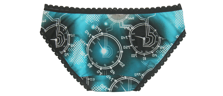 Quần Lót Basic Họa Tiết Miley Lingerie BMP0703 - Xanh Dương