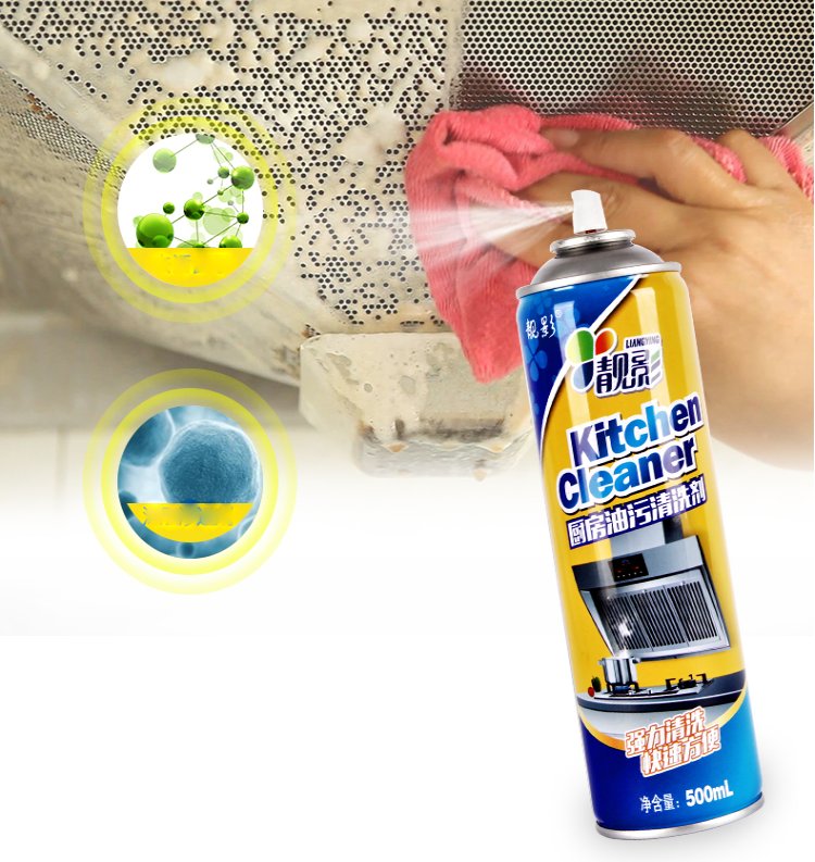 Bộ Chai Xịt Bọt Tuyết Vệ Sinh Nhà Bếp Đánh Bay Vết Bẩn Cứng Đầu - Dung Tích 500ml