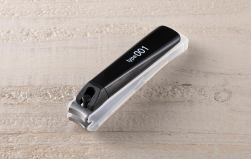 Bấm móng tay đầu thẳng KAI Nhật Bản màu đen KE0123