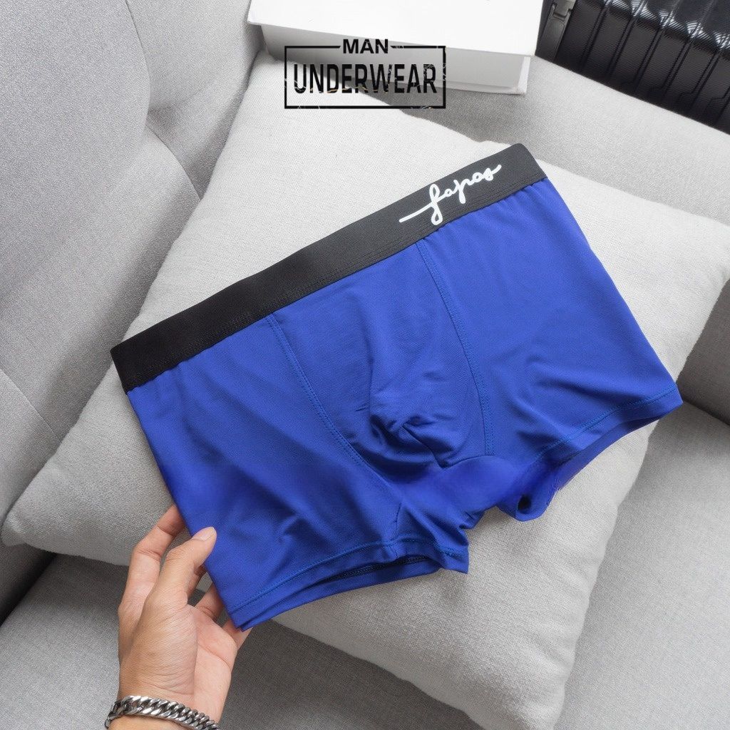 Quần boxer nam, combo quần lót nam cao cấp chất thun lạnh kháng khuẩn co giãn 4 chiều phong cách nam tính - Faapas
