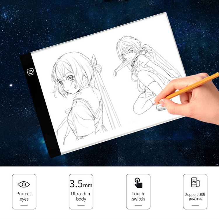 A4 LED Drawing Boards Drawing Tablet A4