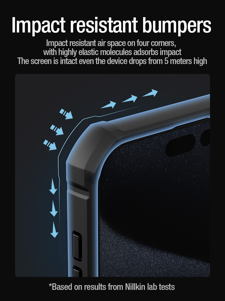 Ốp Lưng Nillkin CamShield Armor Cho iPhone 15 Pro / iPhone 15 Pro Max - Hàng Chính Hãng