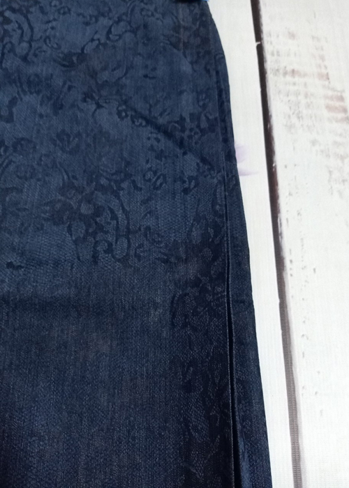 Váy chống nắng Jean Trơn Hoa văn Cao cấp