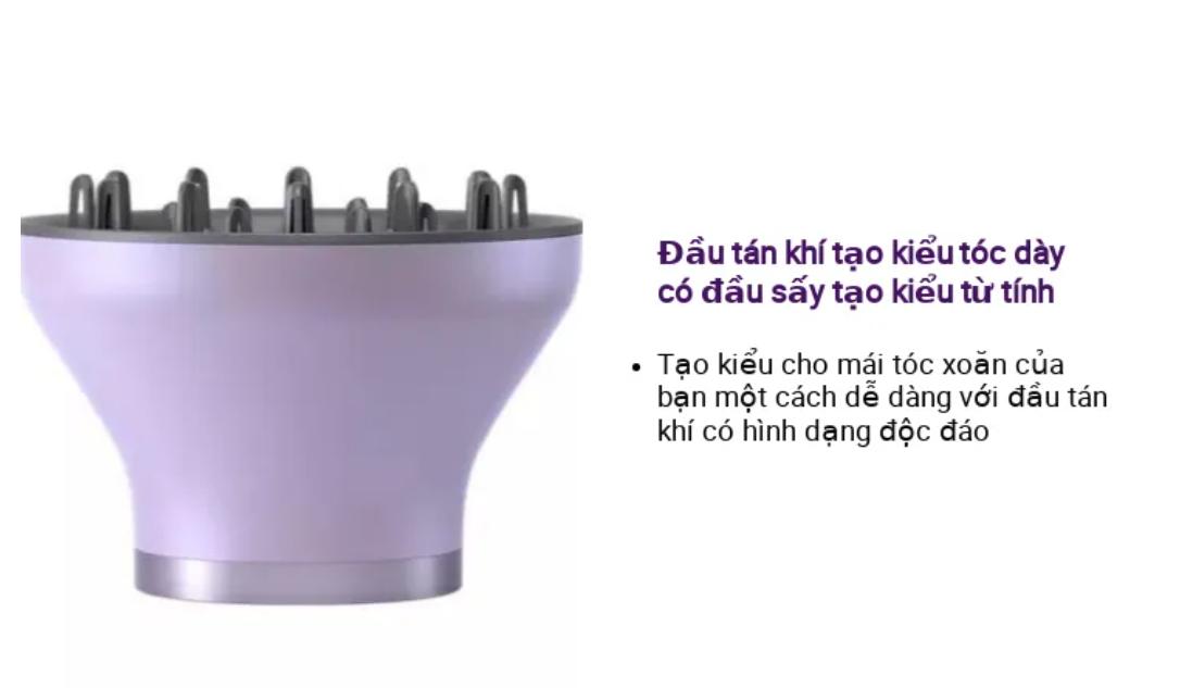 Máy sấy tóc Philips BHD720/10 -Sấy tóc nhanh khô _ Ion nước, ion khoáng, ion gấp 8 lần_ Hàng chính hãng