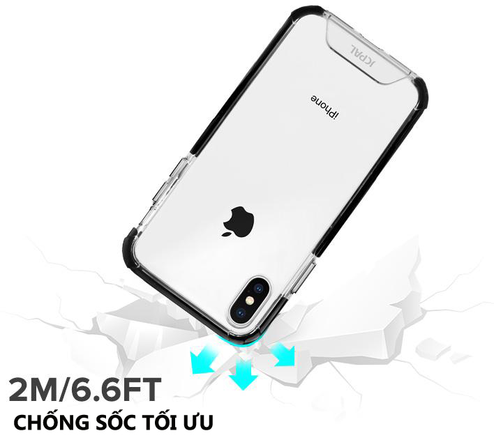 Ốp lưng iPhone Xs Max/Xr/Xs/X JCPAL iGuard FlexShield