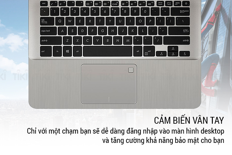 Laptop Asus Vivobook X407UB-BV146T Core i5-8250U/Win10 (14 inch) (Star Grey) - Hàng Chính Hãng