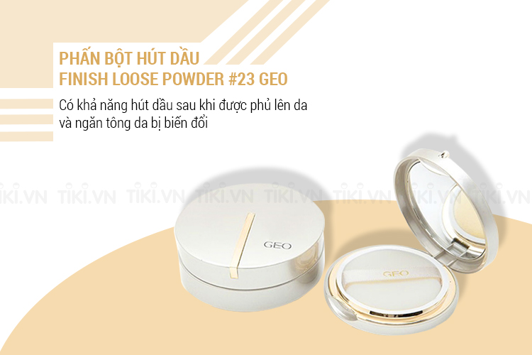 Phấn Bột Hút Dầu Finish Loose Powder #23 Geo_Py13