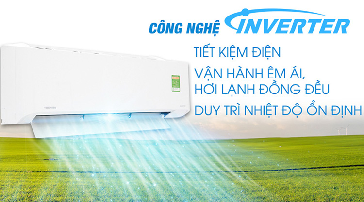 Máy Lạnh Inverter Toshiba Ras-H13c1kcvg-V (1.5hp)-Hàng Chính Hãng
