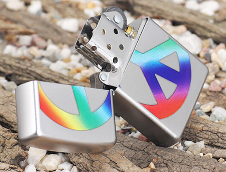 Bật Lửa Zippo 24475 Lighter Peace Satin Chrome