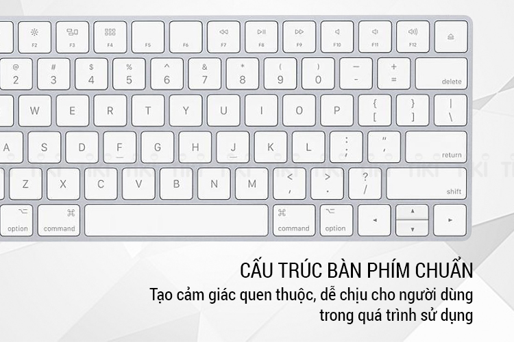 Bàn Phím Không Dây Apple Magic Keyboard MLA22ZA/A - Hàng Chính Hãng