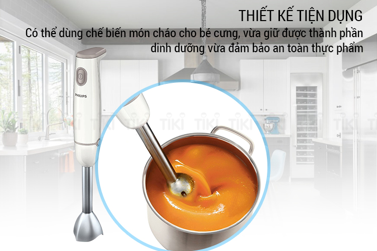 Máy Xay Sinh Tố Cầm Tay Philips HR1604 - Hàng chính hãng