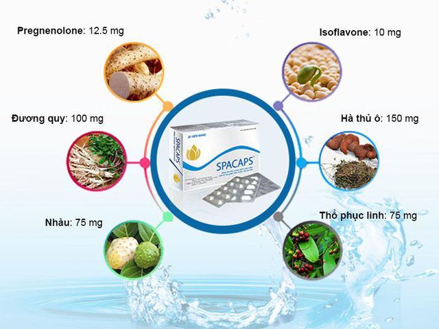 spacap tăng bôi trơn âm đạo