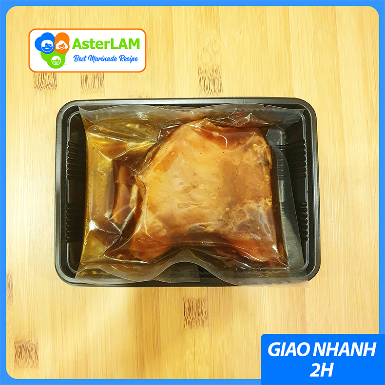 sườn cốt lết nướng asterlam 200g (grilled pork steak) 2