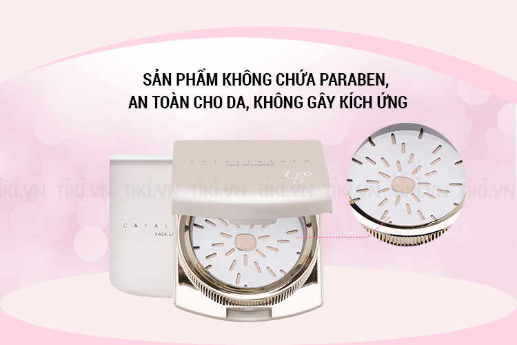 Phấn Phủ Kiềm Dầu Mịn Da Catalina Face Up Powder #10 Geo