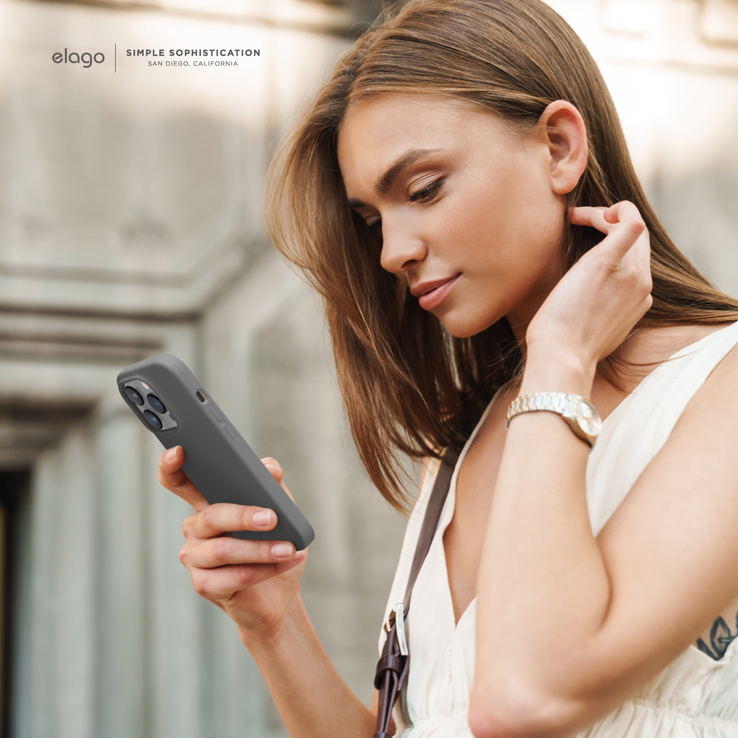 Ốp lưng Elago Silicone Case Color cho iPhone 14/ 14 Plus/ 14 Pro/ 14 Promax- Hàng Chính Hãng