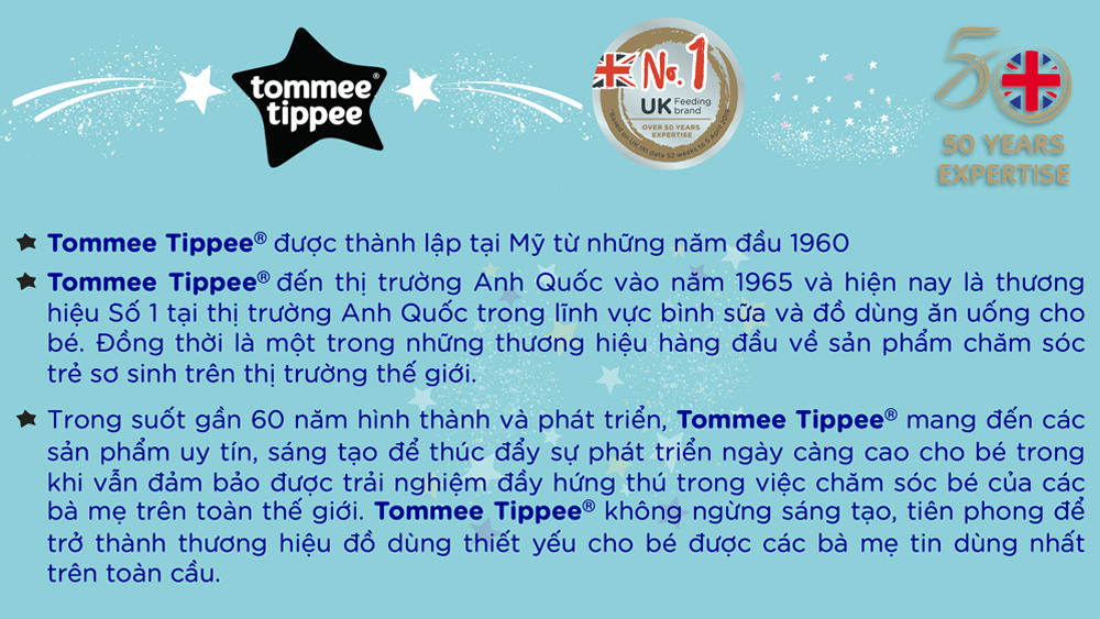 Bình sữa thuỷ tinh ty siêu mềm tự nhiên Tommee Tippee Natural Start 150ml - Núm ty đi kèm 0-3 tháng