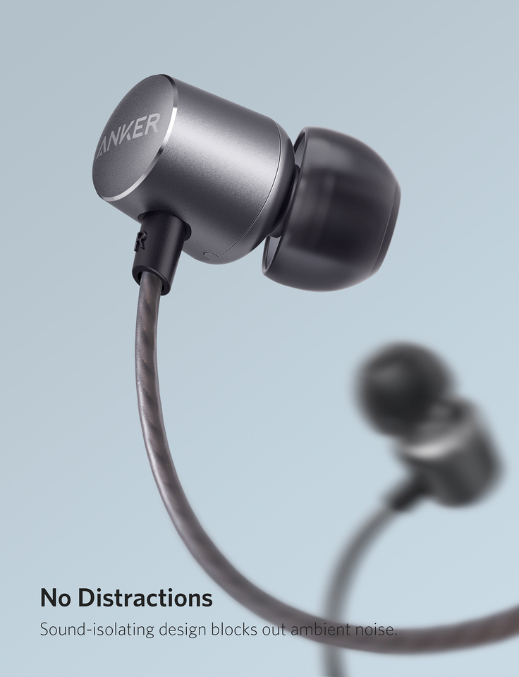 Tai Nghe Nhét Tai Anker Soundbuds Verve A3801 - Hàng Chính Hãng