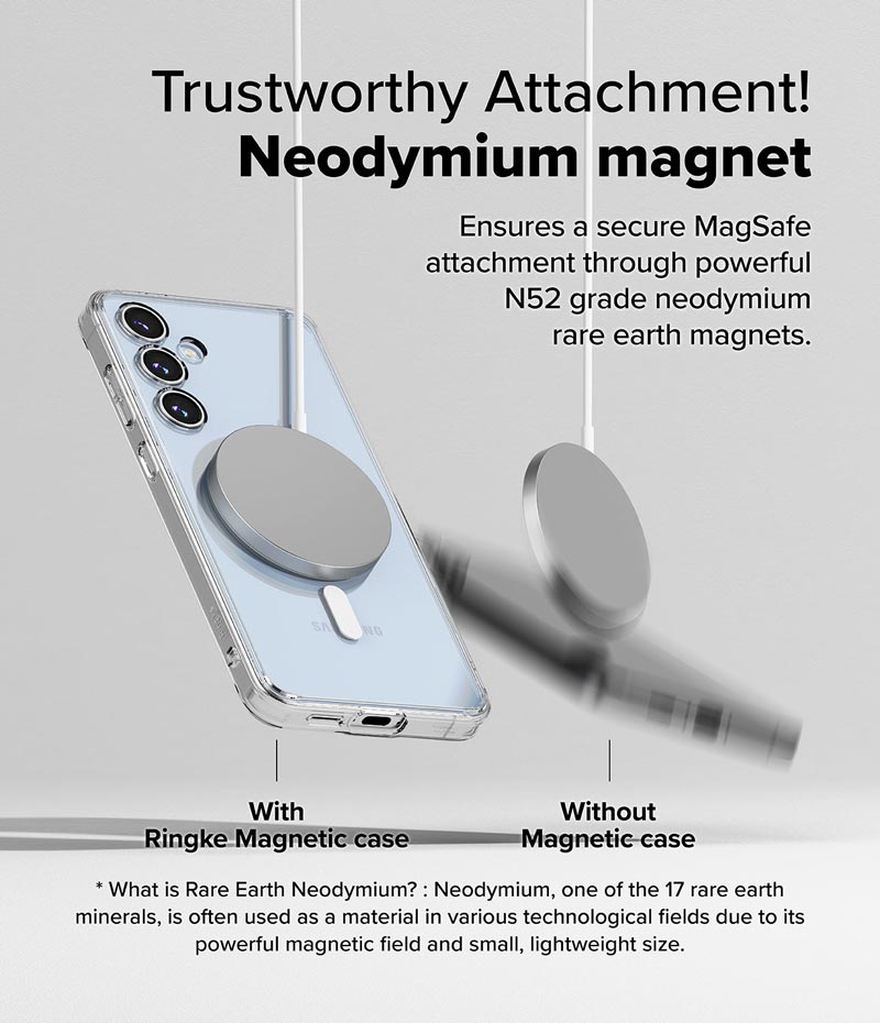 Ốp lưng dành cho Samsung Galaxy S24 FE RINGKE Fusion Magnetic - Hàng Chính Hãng