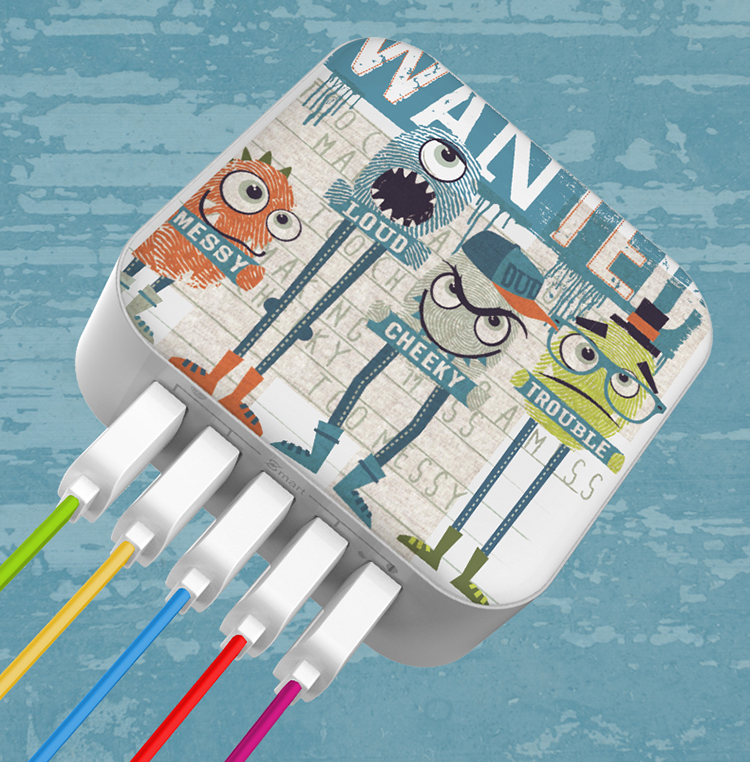 Adapter Sạc 5 Cổng USB Joway JC27 - Hàng Chính Hãng