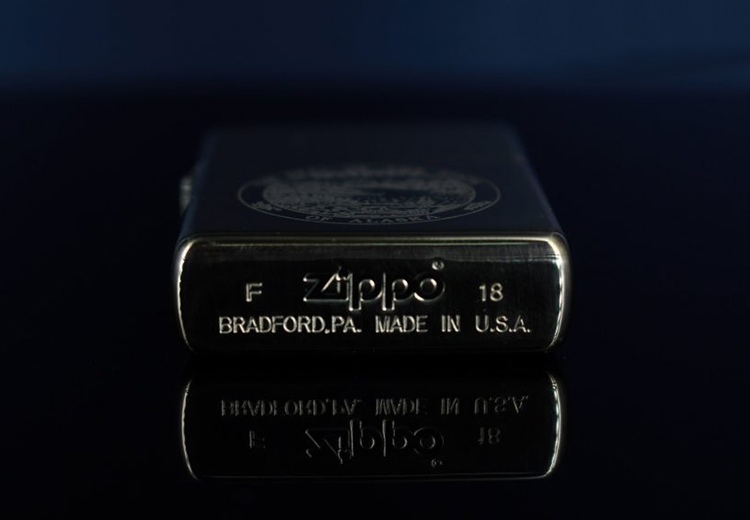 Bật Lửa Zippo 254b Alaska State Seal