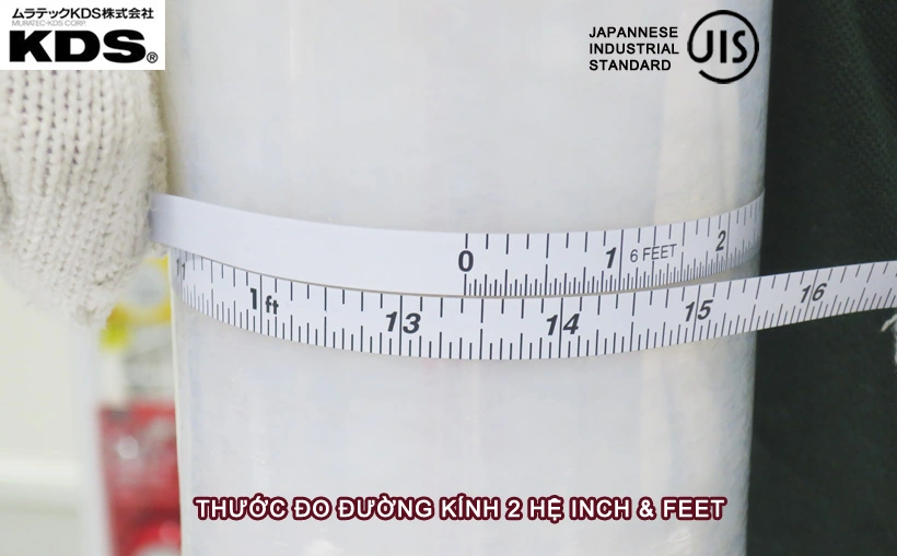 Thước đo đường kính 2m Nhật Bản KDS