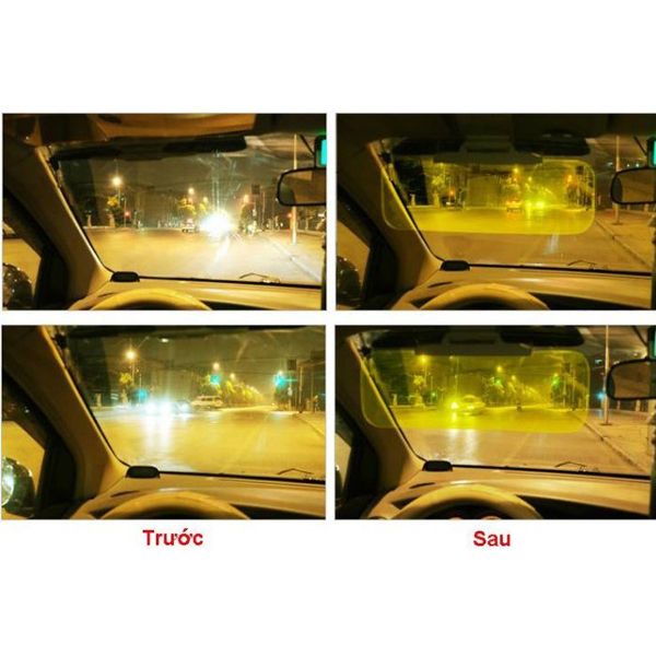 Mắt Kính Để Đêm Night View Glasses (Màu Vàng)