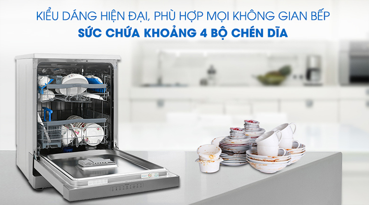 Máy Rửa Chén Candy CDPN 4D620PX - Hàng Chính Hãng - Chỉ Giao tại HCM