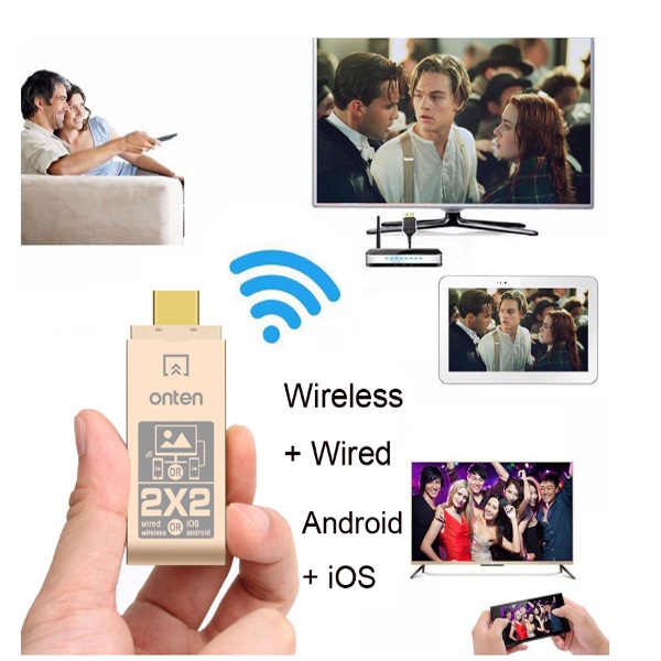 Bộ kết nối HDMI kép Onten OTN-7573 cao cấp