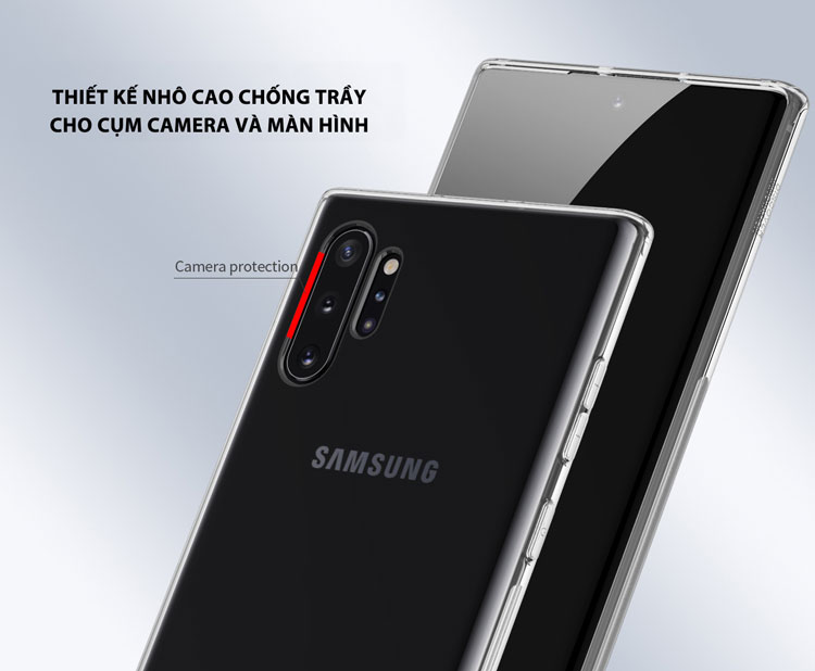 Ốp lưng Samsung Galaxy Note 10 Plus Nillkin TPU Nature