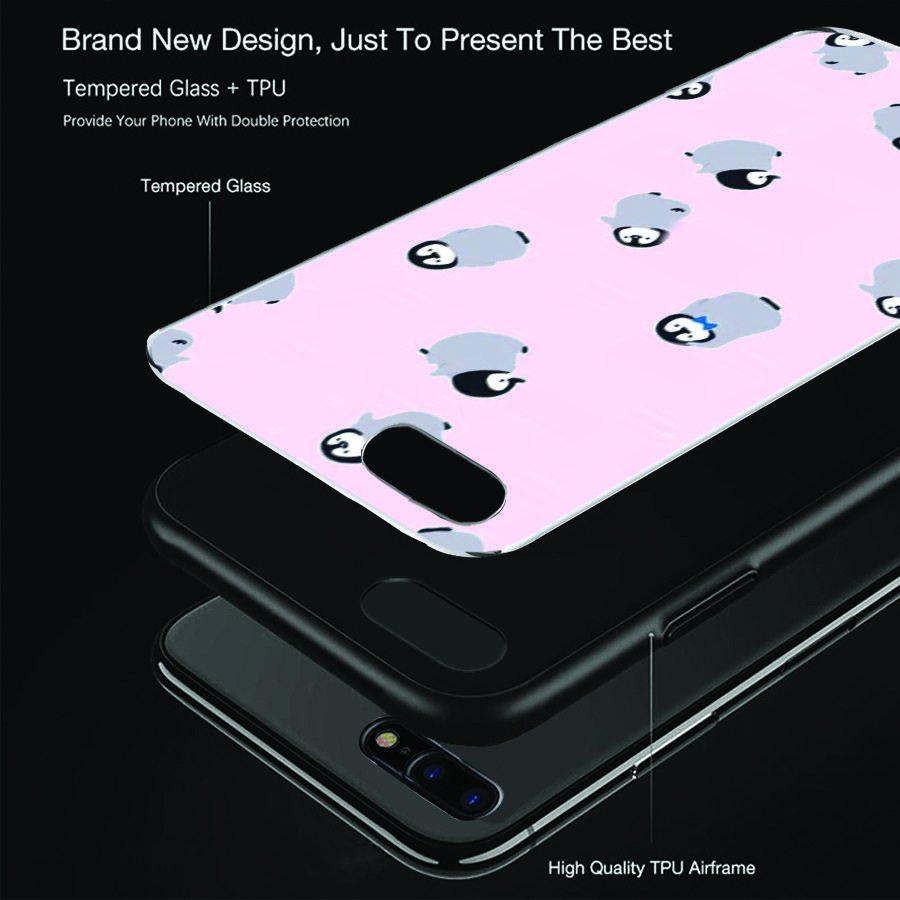 Ốp lưng cứng viền dẻo dành cho điện thoại iPhone 7 Plus / 8 Plus - mông to MS MONG007