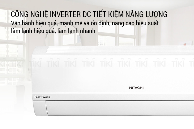 Máy Lạnh Inverter Hitachi RAS-XJ10CKV (1.0HP) - Hàng Chính Hãng