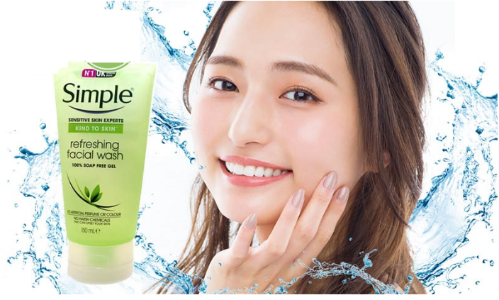 Sữa Rửa Mặt Dạng Gel Simple Refreshing (150ml)
