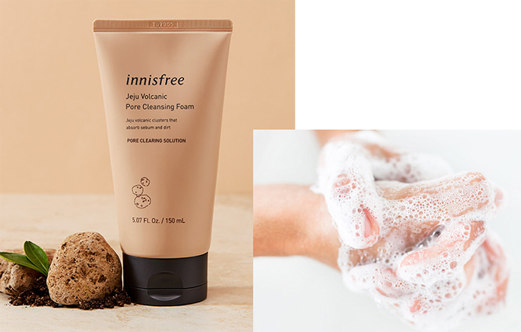 Sữa Rửa Mặt Kiểm Soát Nhờn Innisfree Volcanic Pore Cleansing Foam (150ml) - 131171053