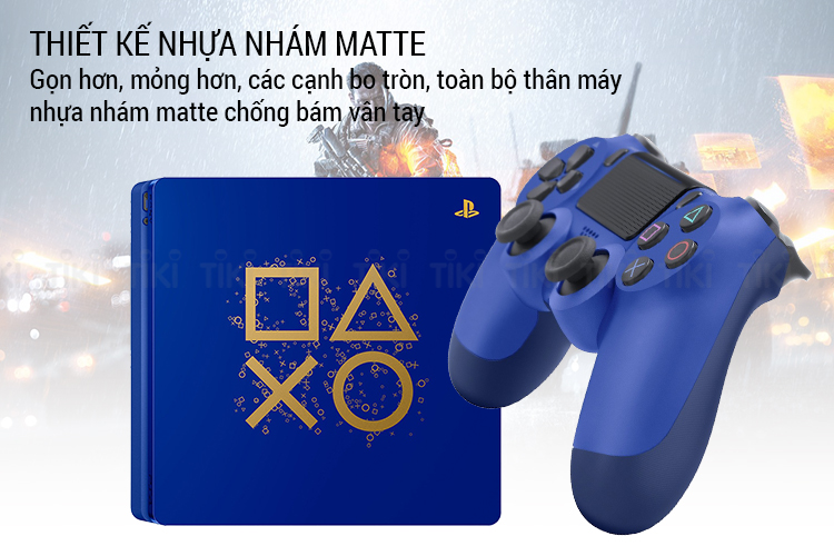 Máy Chơi Game PlayStation Sony PS4 Slim 500GB Days Of Play Limited Edition - Hàng Chính Hãng