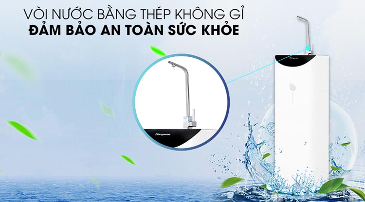 Máy lọc nước Hydrogen ion kiềm Kangaroo KG100ES - Hàng chính hãng